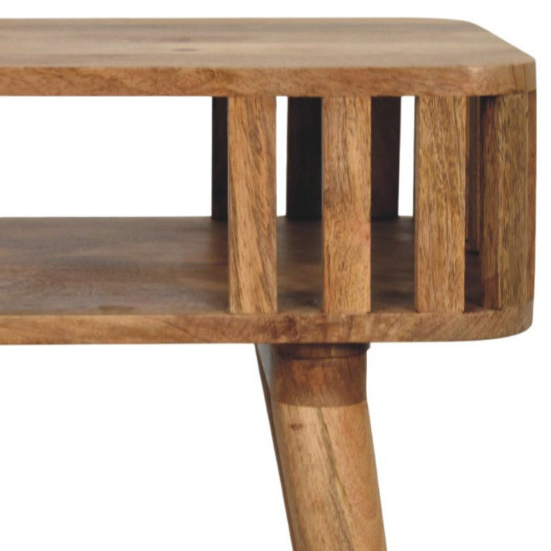 Artisan - Slatted Oak-Ish Console