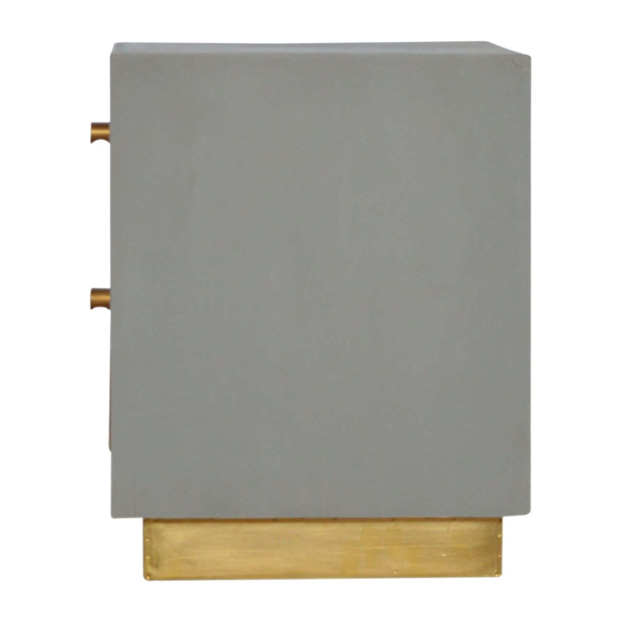 Artisan - Cement Nightstand in Sleek
