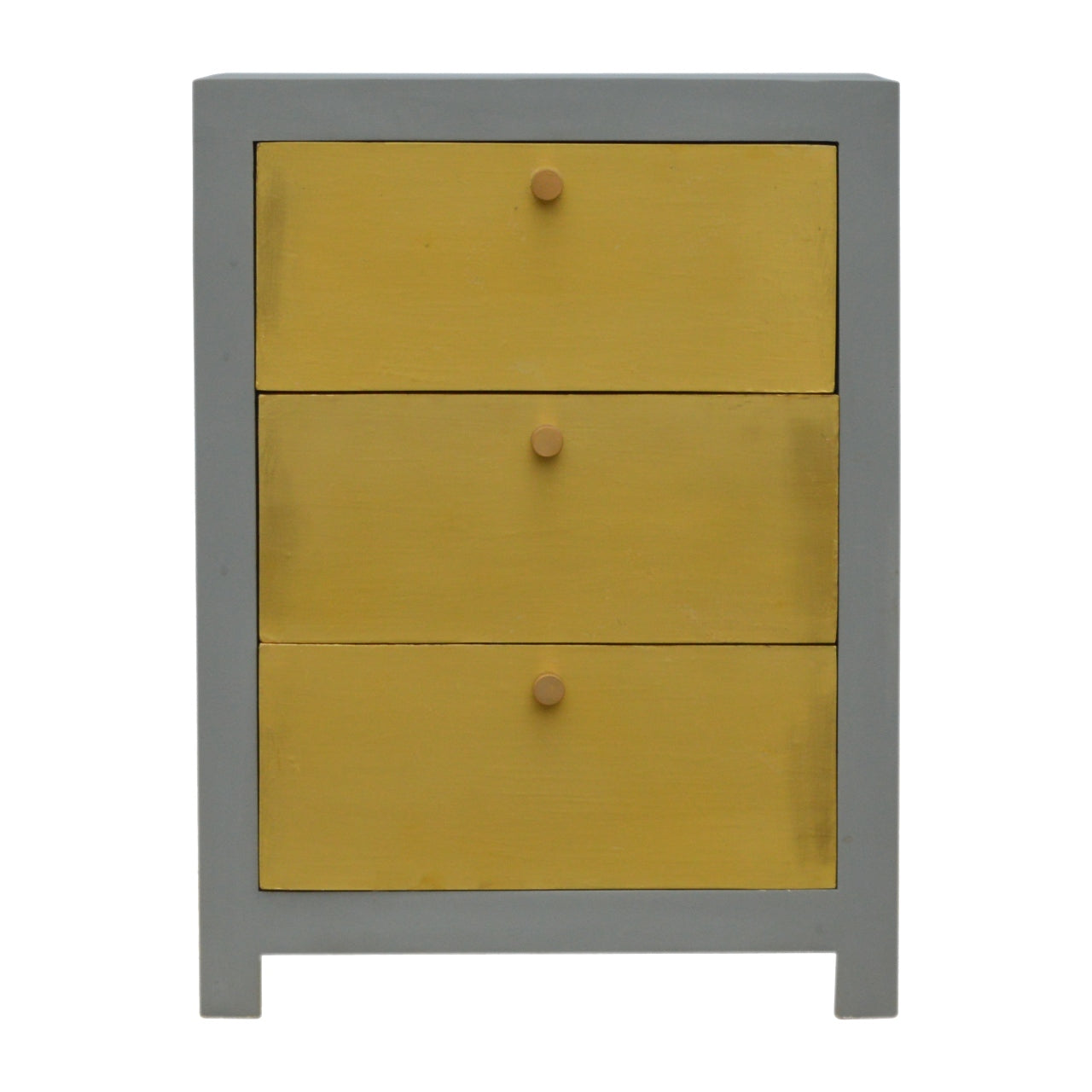 Artisan - Cement Nightstand in Gold