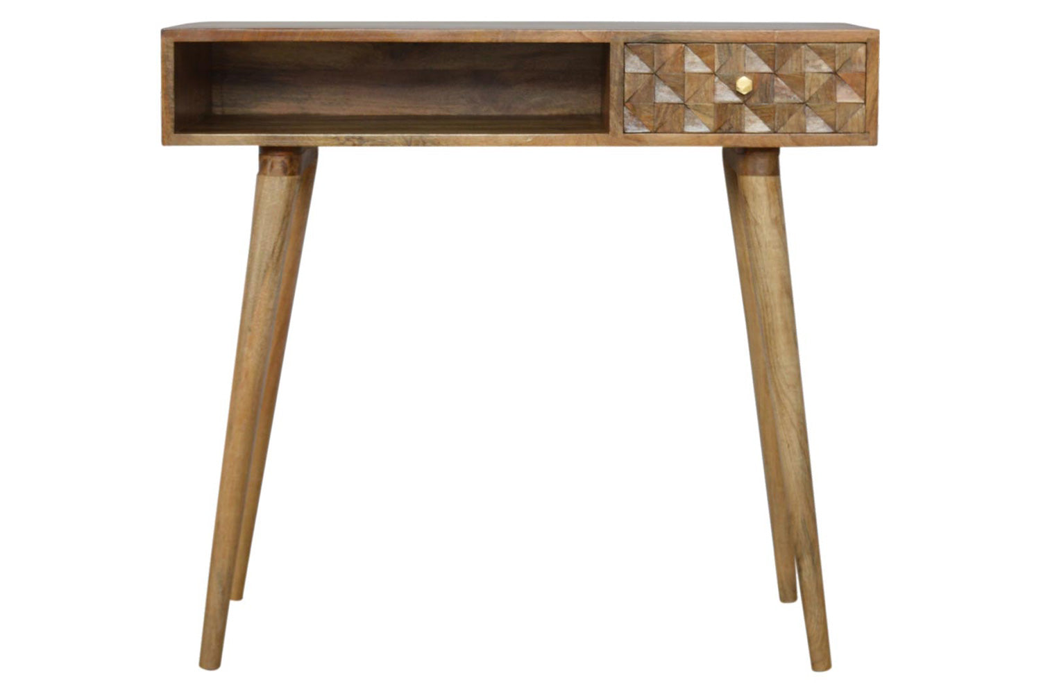 Artisan - Diamond Carved Writing Desk