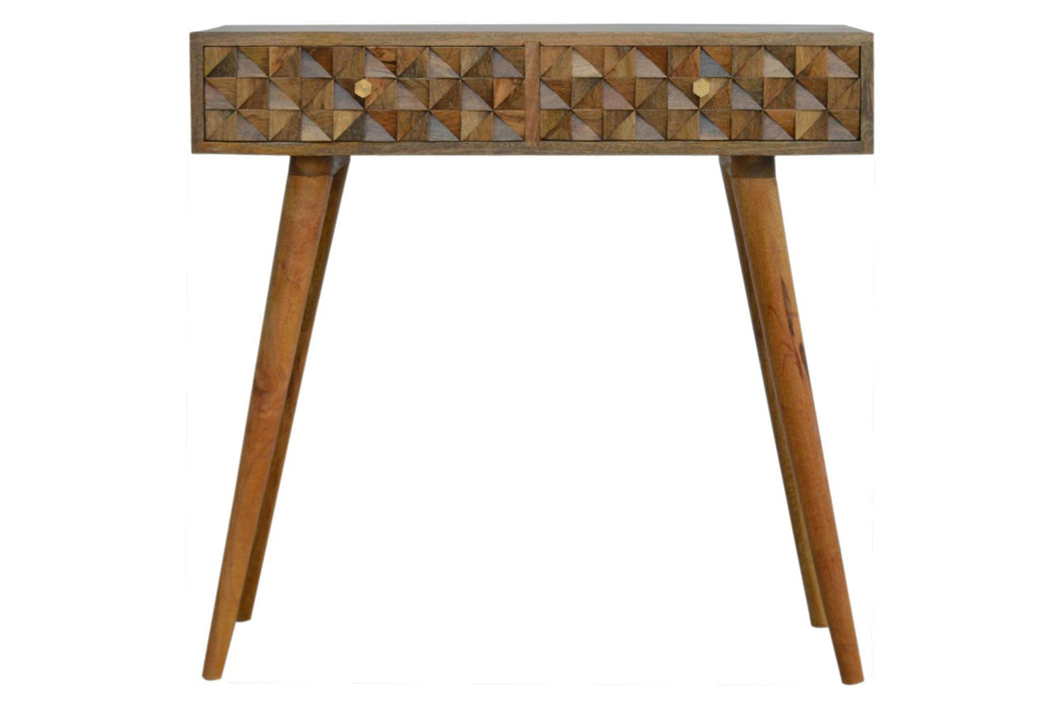 Artisan - Diamond Carved Console Table