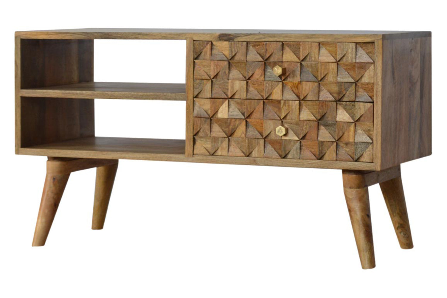 Artisan - Diamond Carved Media Unit