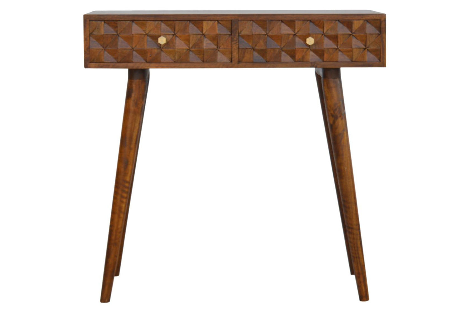 Artisan - Diamond Carved Console Table