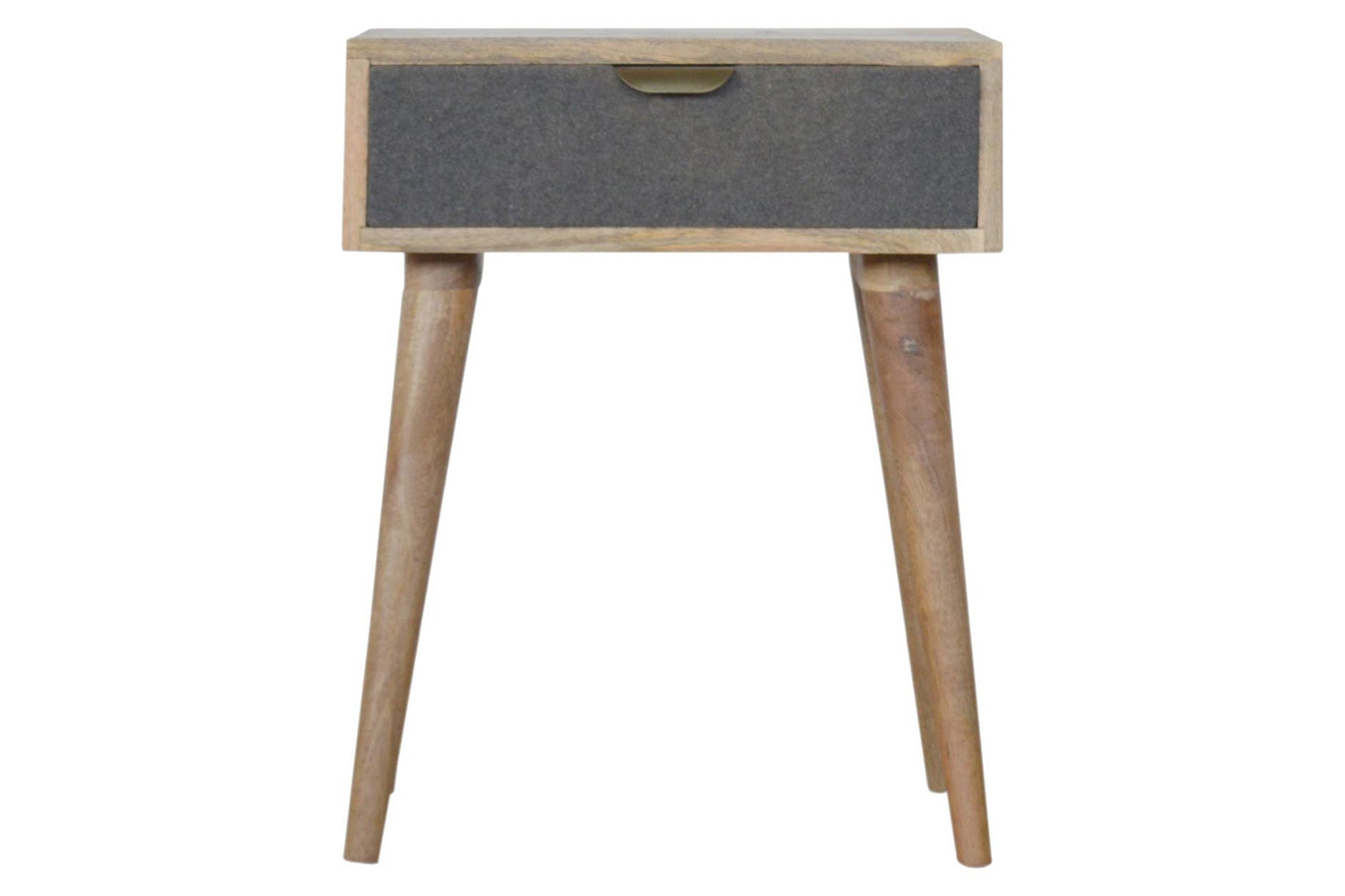 Artisan - Gray Tweed Bedside