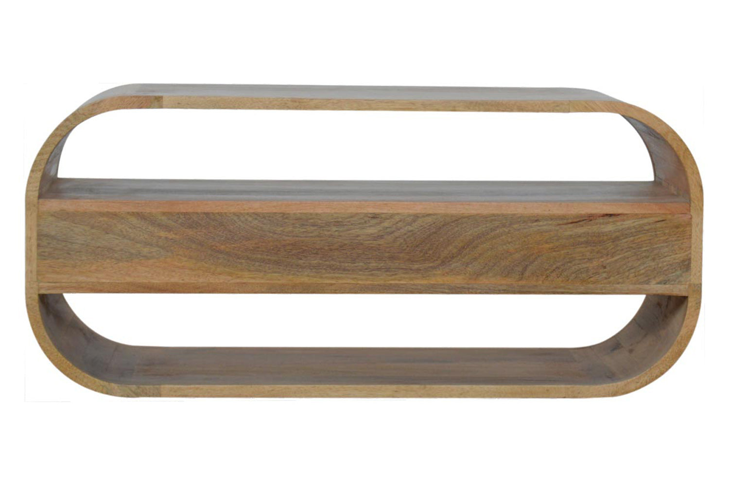 Artisan - Curved Edge TV Unit with 2 Drawers
