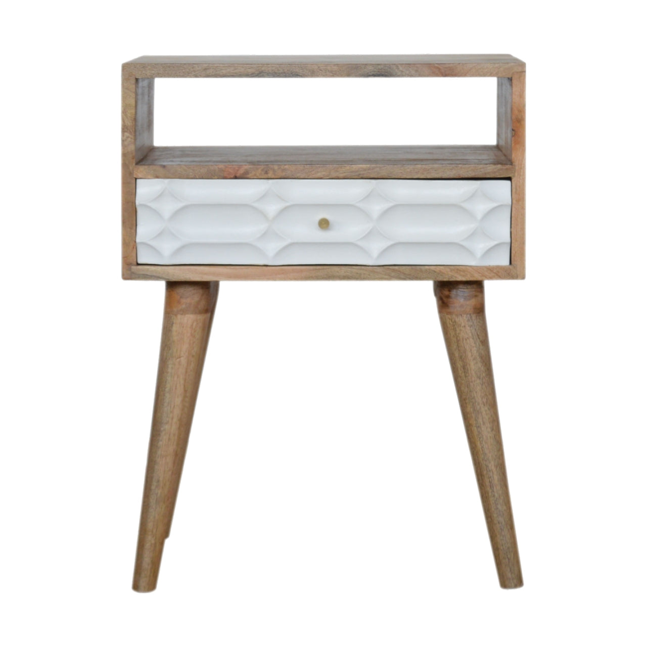 Artisan - Capsule Nightstand with Open Slot