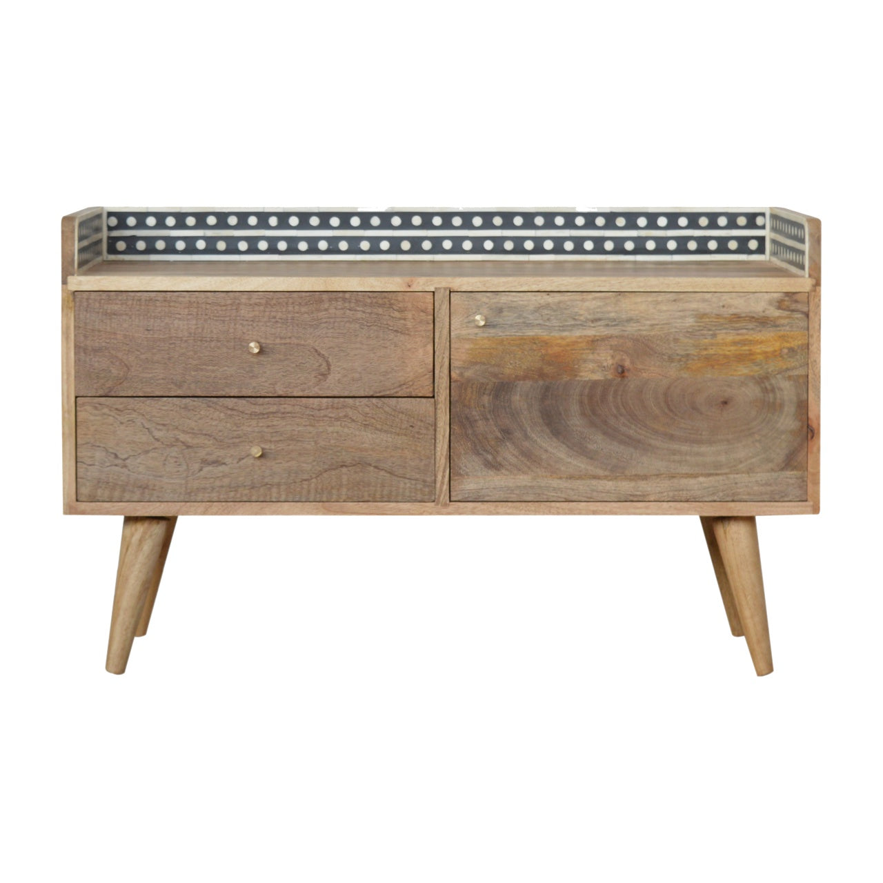 Artisan - Bone Inlay Gallery Back Media Unit
