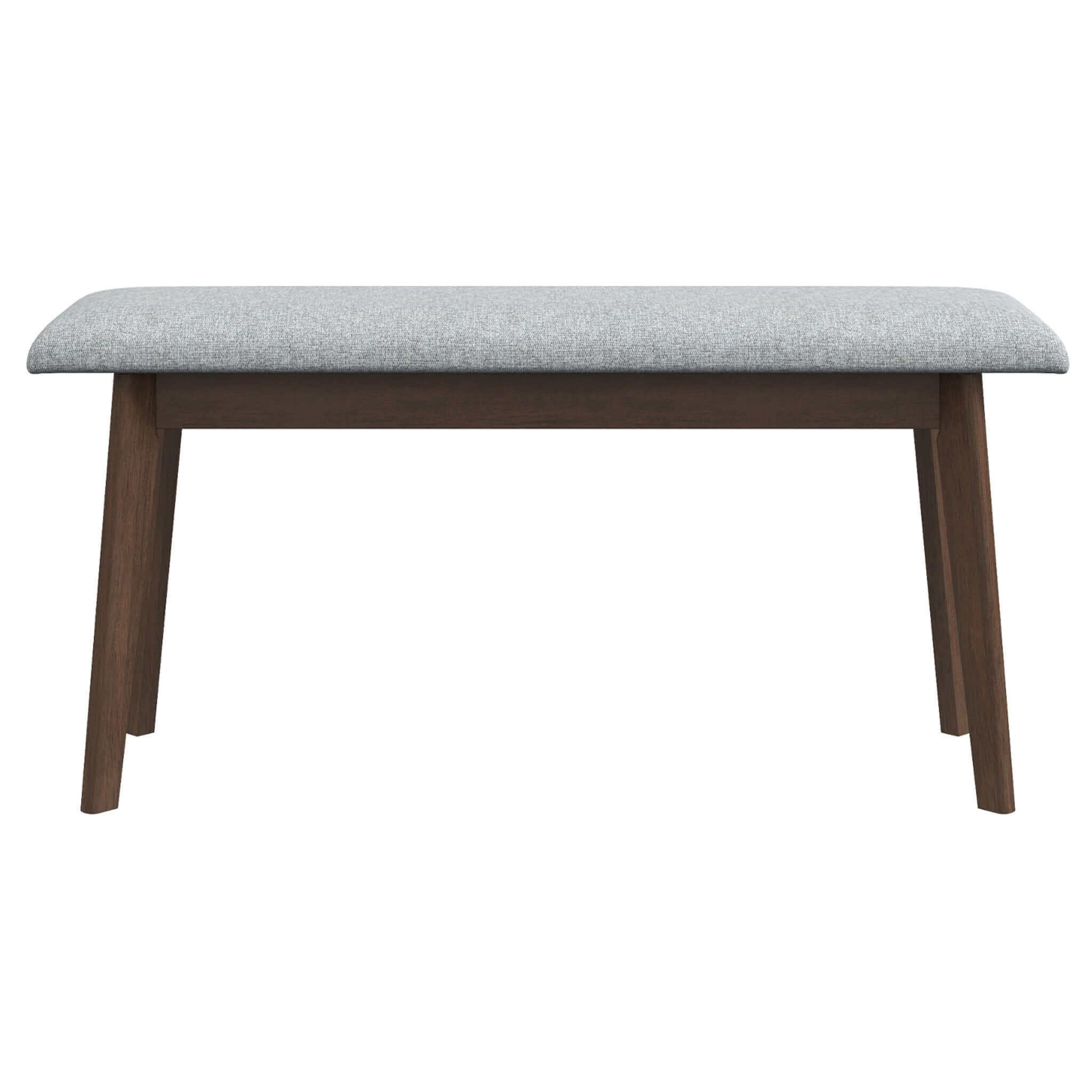 Ashcroft - Carlos Fabric Upholstered Solid Wood Bench