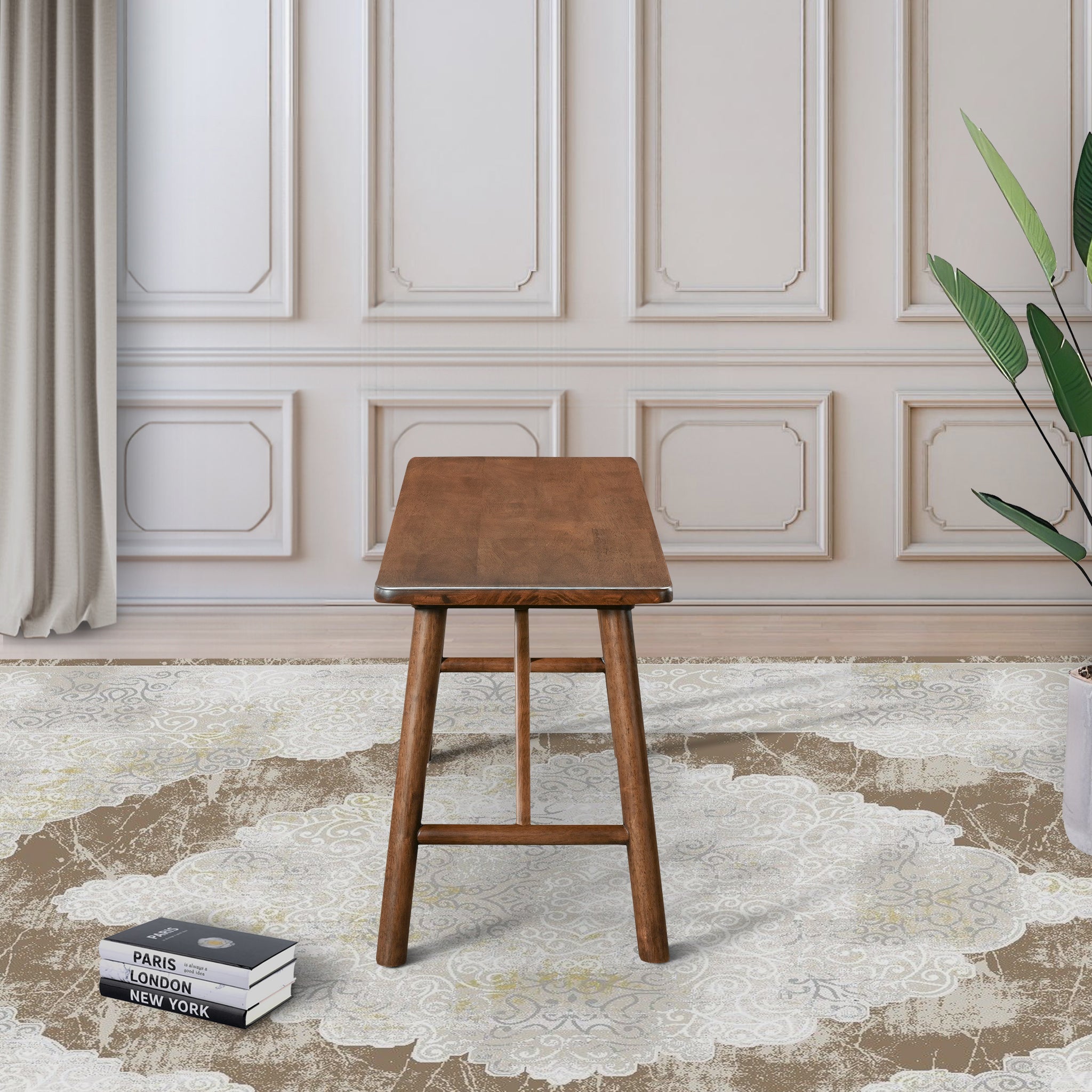 Ashcroft - Molly Bench in Walnut