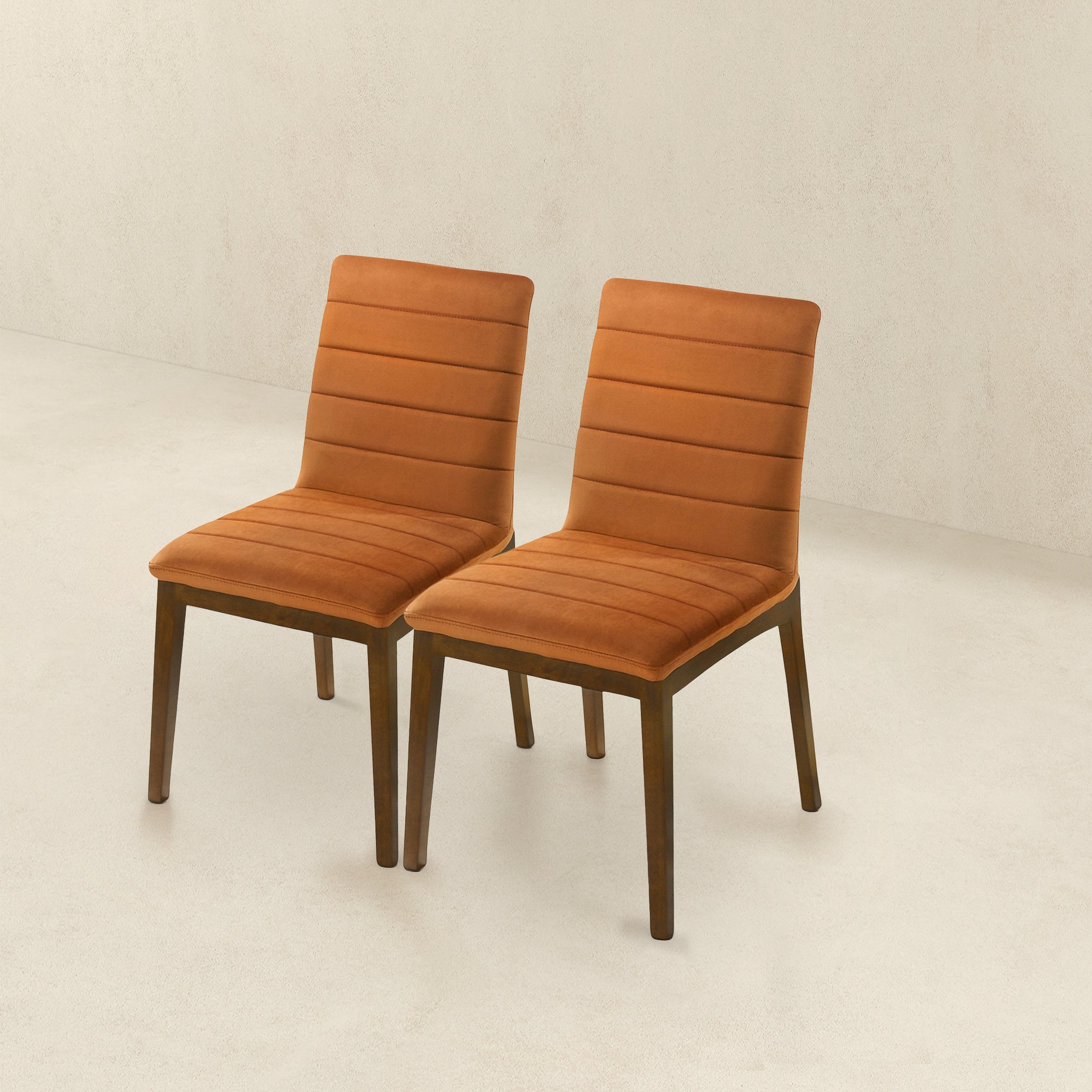 Ashcroft - Ines Velvet Dining Chair (Set Of 2)