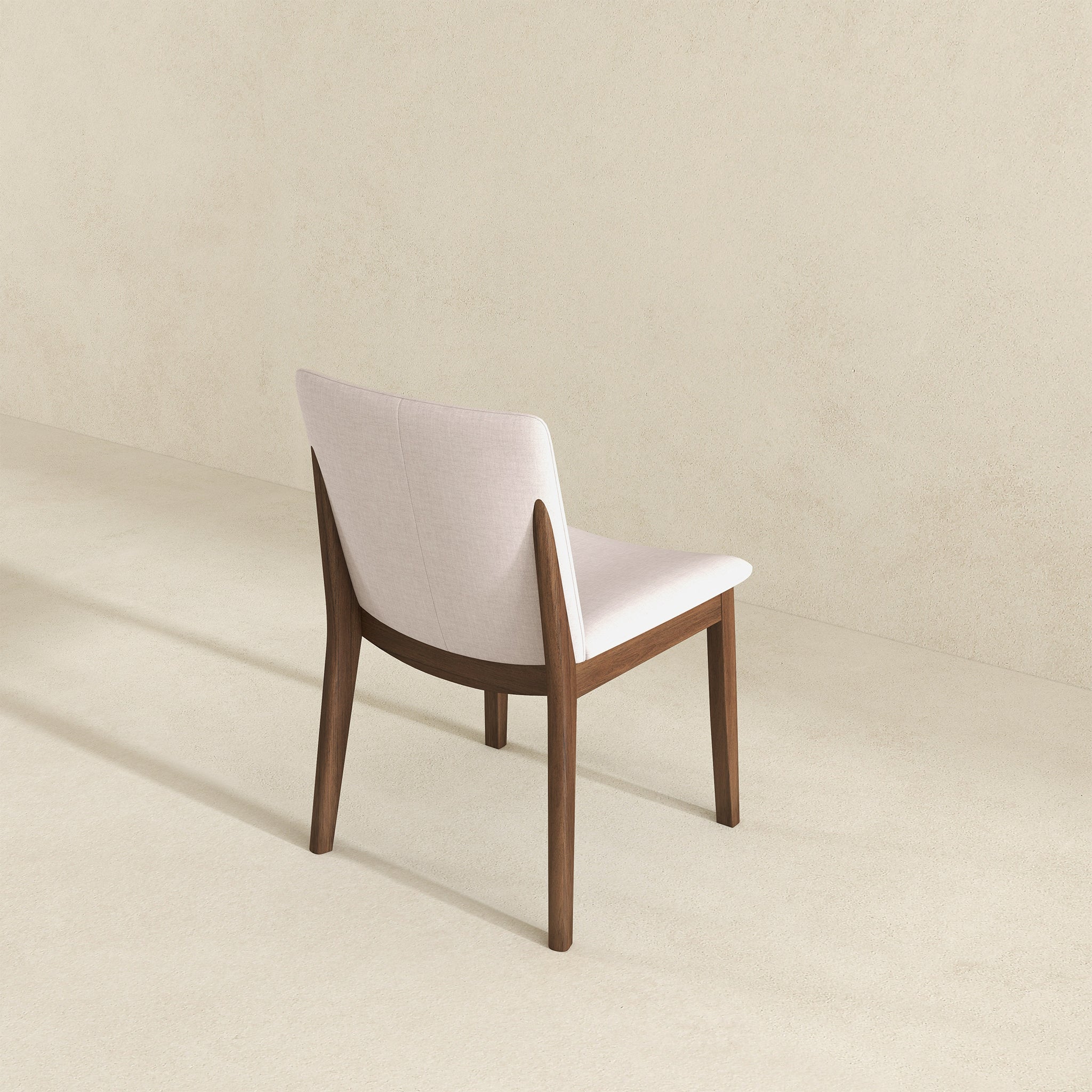 Ashcroft - Laura Upholstered Solid Wood Dining Chair (Set Of 2)