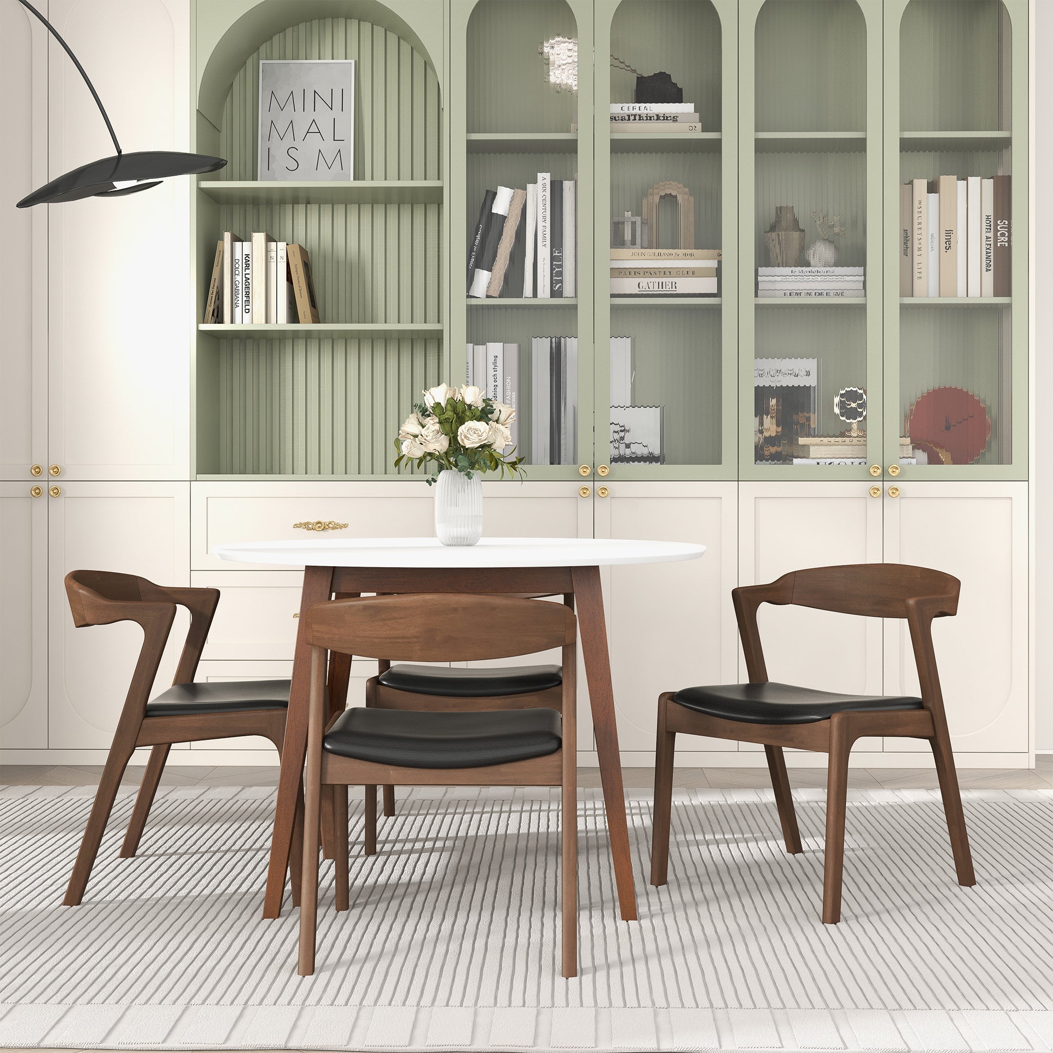 Ashcroft - Dakota Upholstered Solid Wood Dining Chair (Set Of 2)