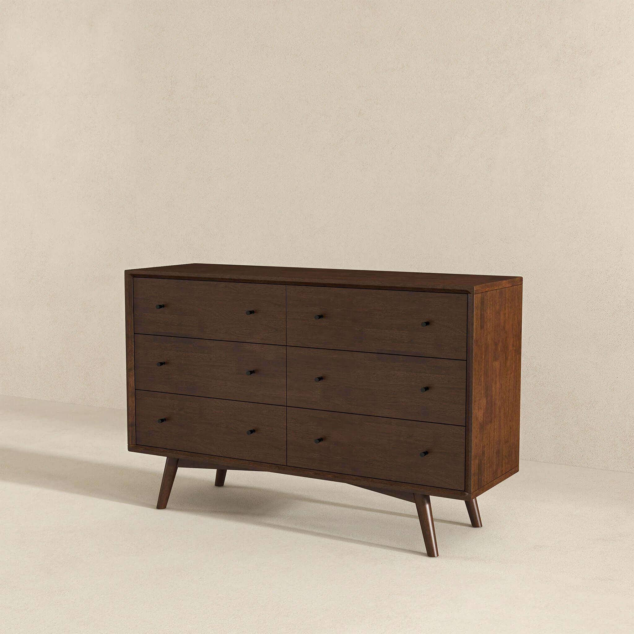 Ashcroft - Mid-Century Modern Dresser with 6 Drawer