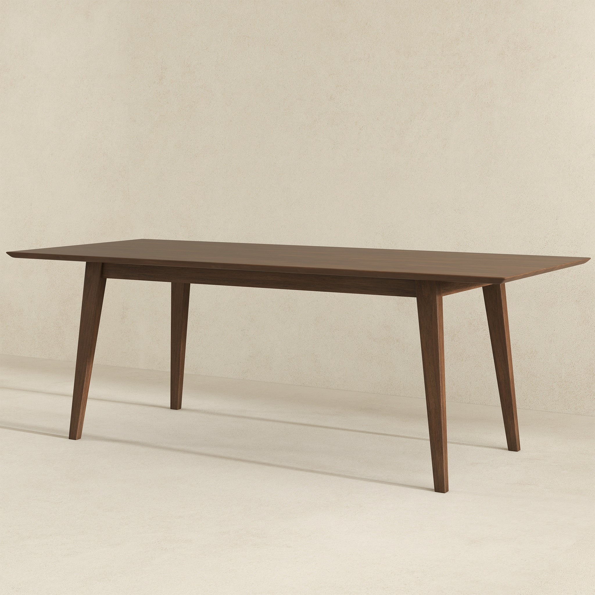 Ashcroft - Levi Modern Style Solid Wood Rectangular Dining Kitchen Table 86"