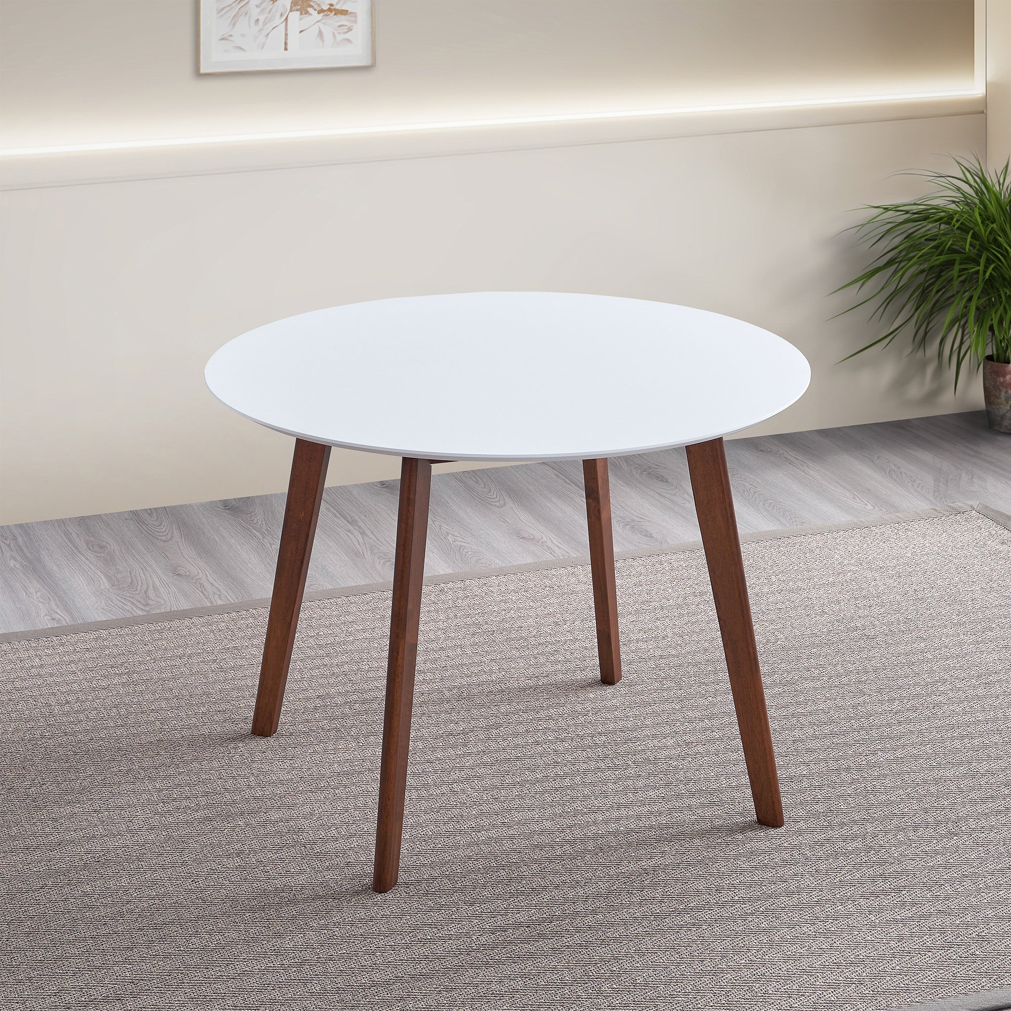 Ashcroft - Carlton White Top Dining Table