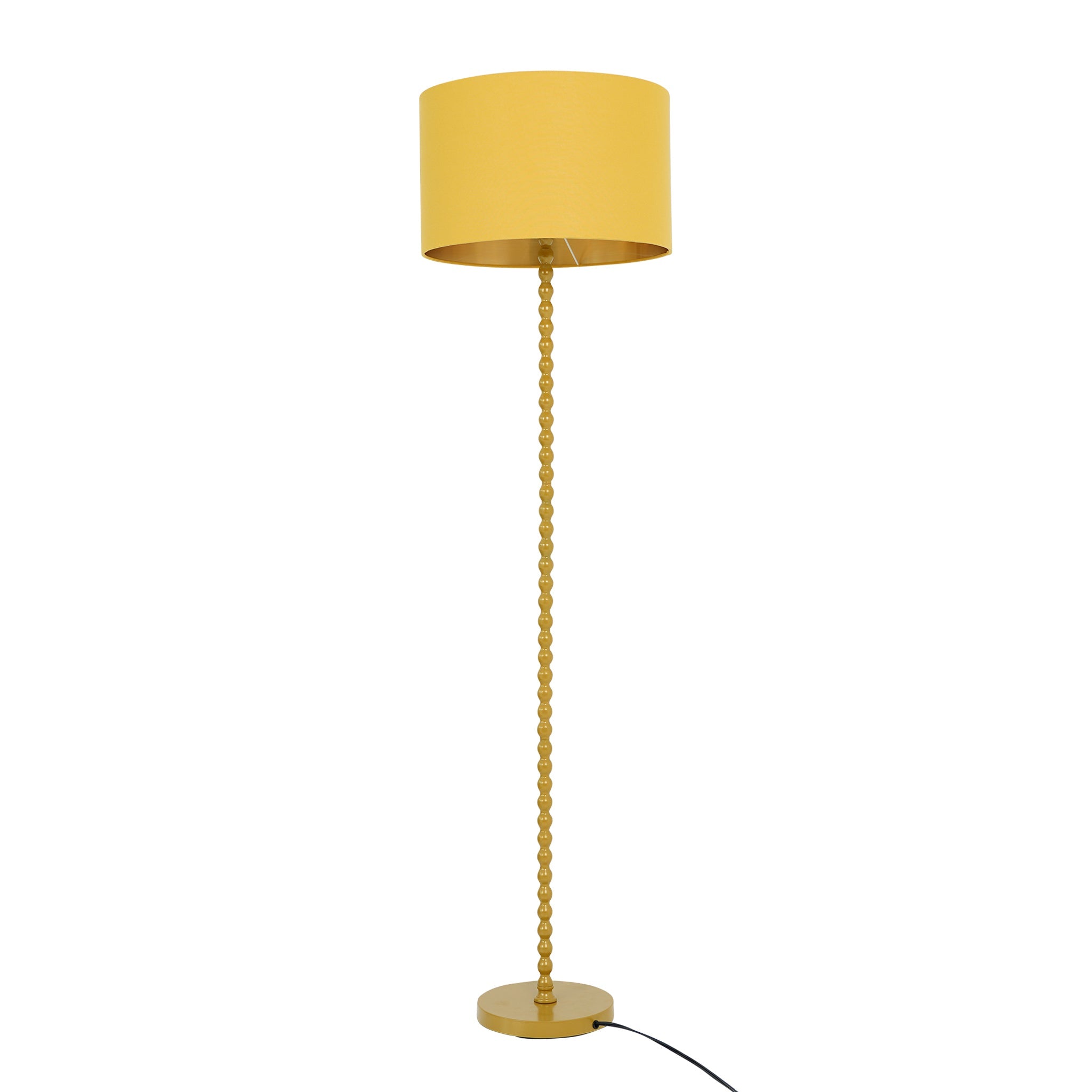 Ashcroft - Orbit Floor Lamp Ochre and Gold