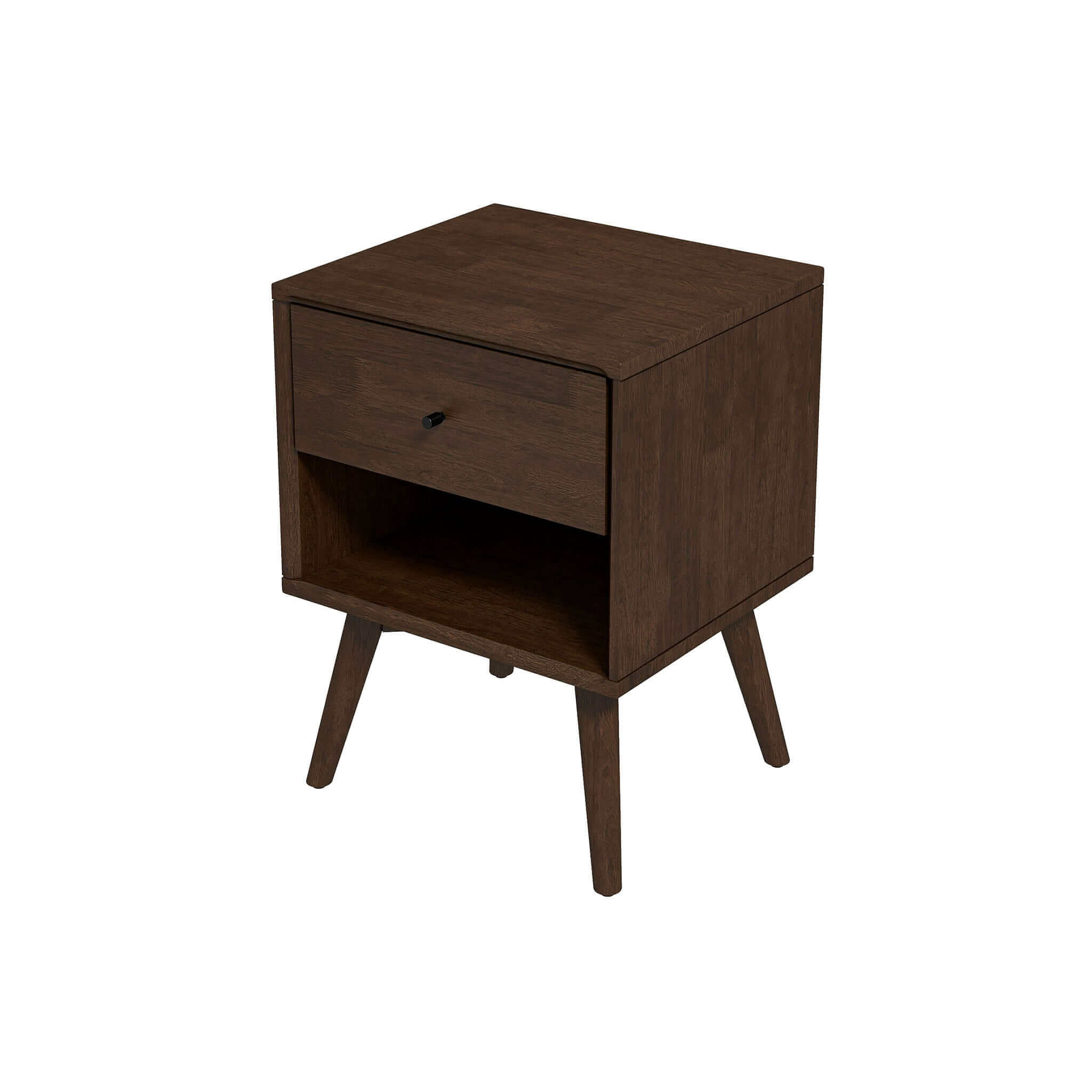 Ashcroft - Caroline Mid Century Modern Style Night Stand 1-Drawer