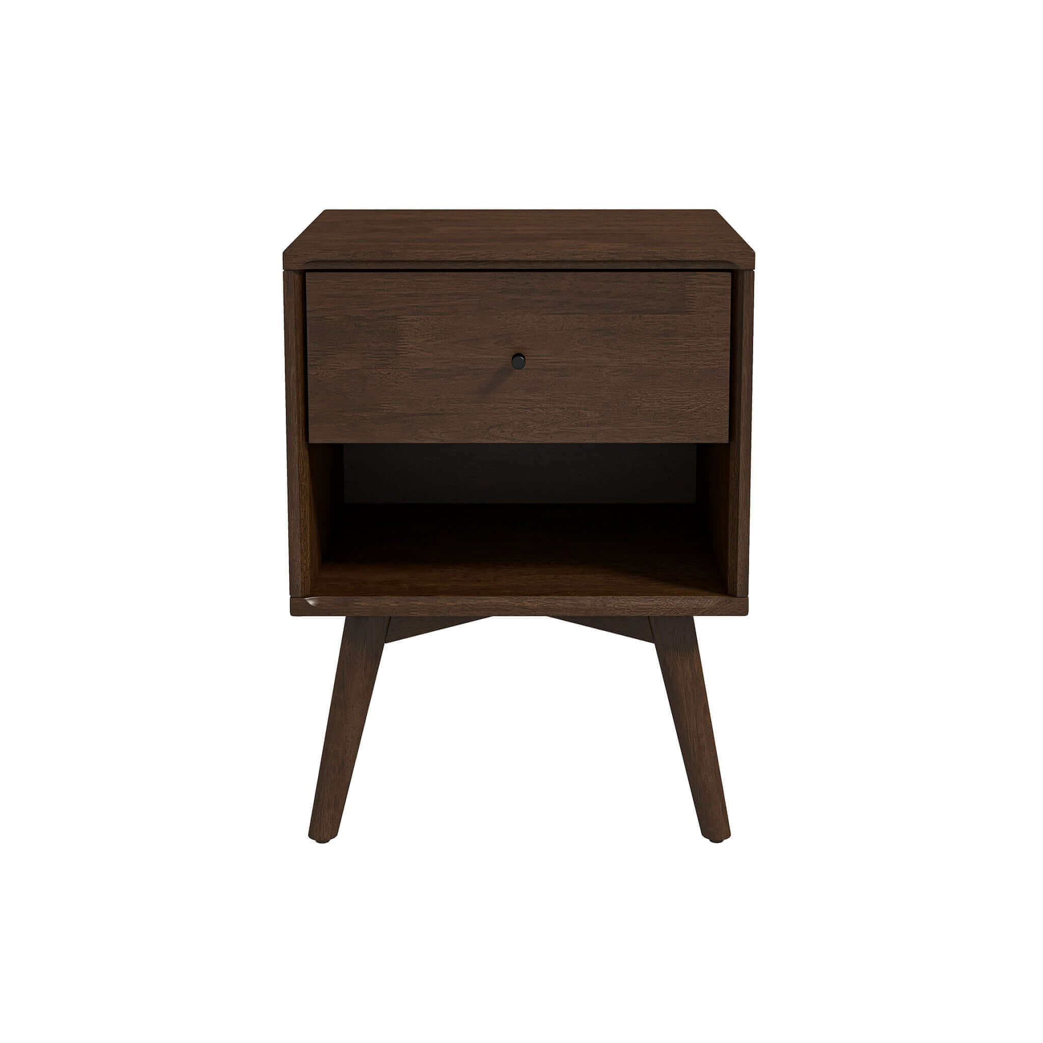 Ashcroft - Caroline Mid Century Modern Style Night Stand 1-Drawer