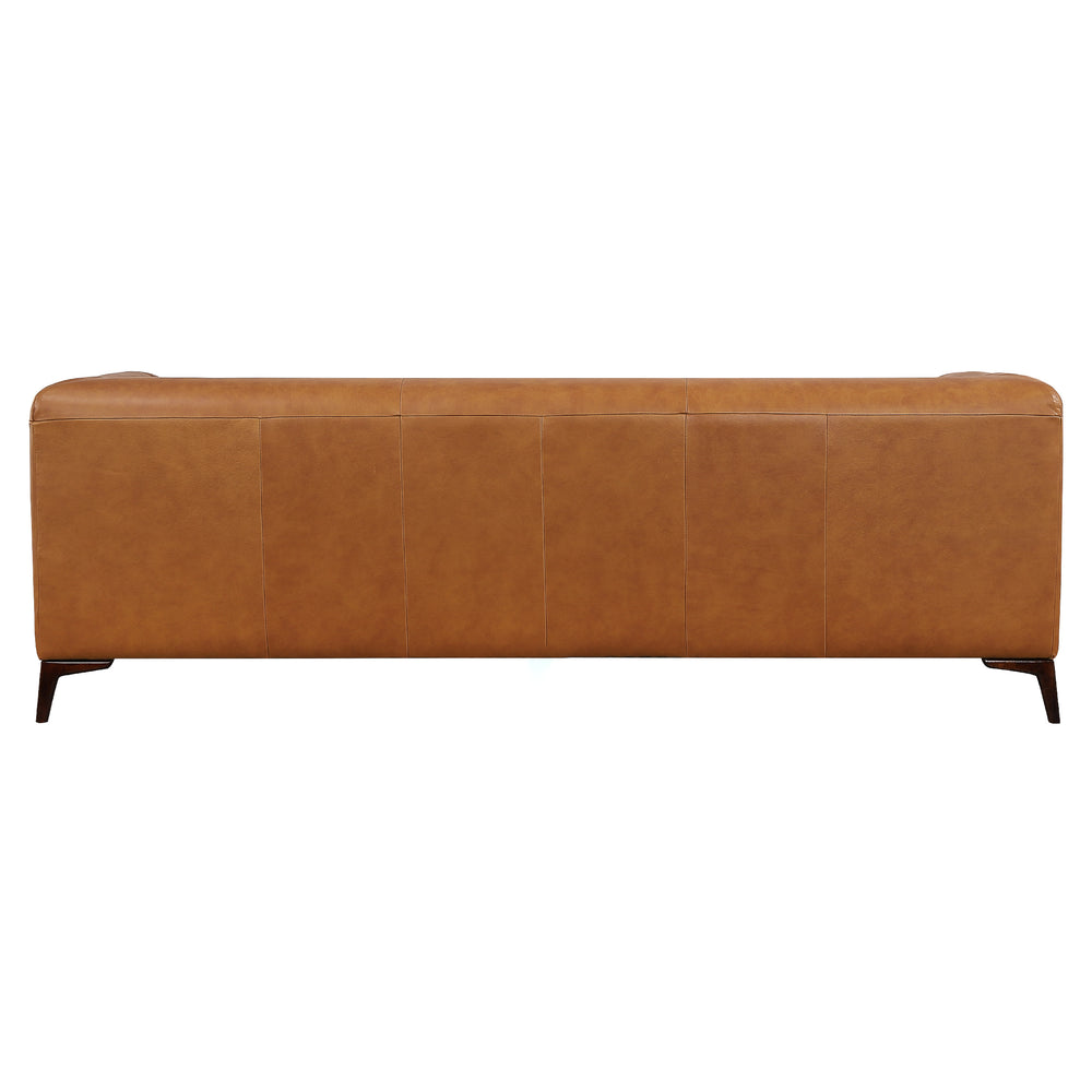 Ashcroft - Fargo Leather Sofa in Tan
