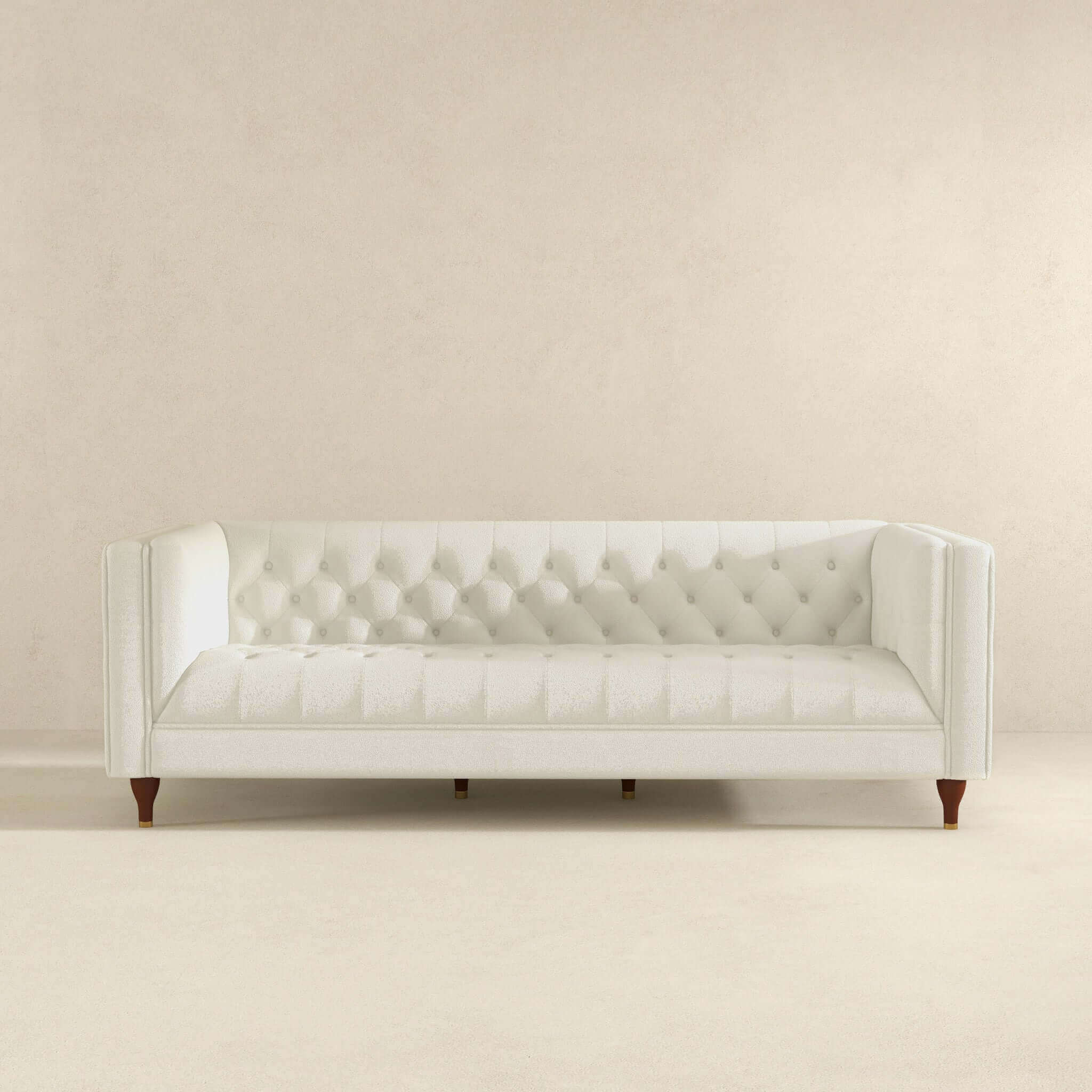 Ashcroft - Evelyn Mid-Century Modern Luxury Chesterfield Sofa