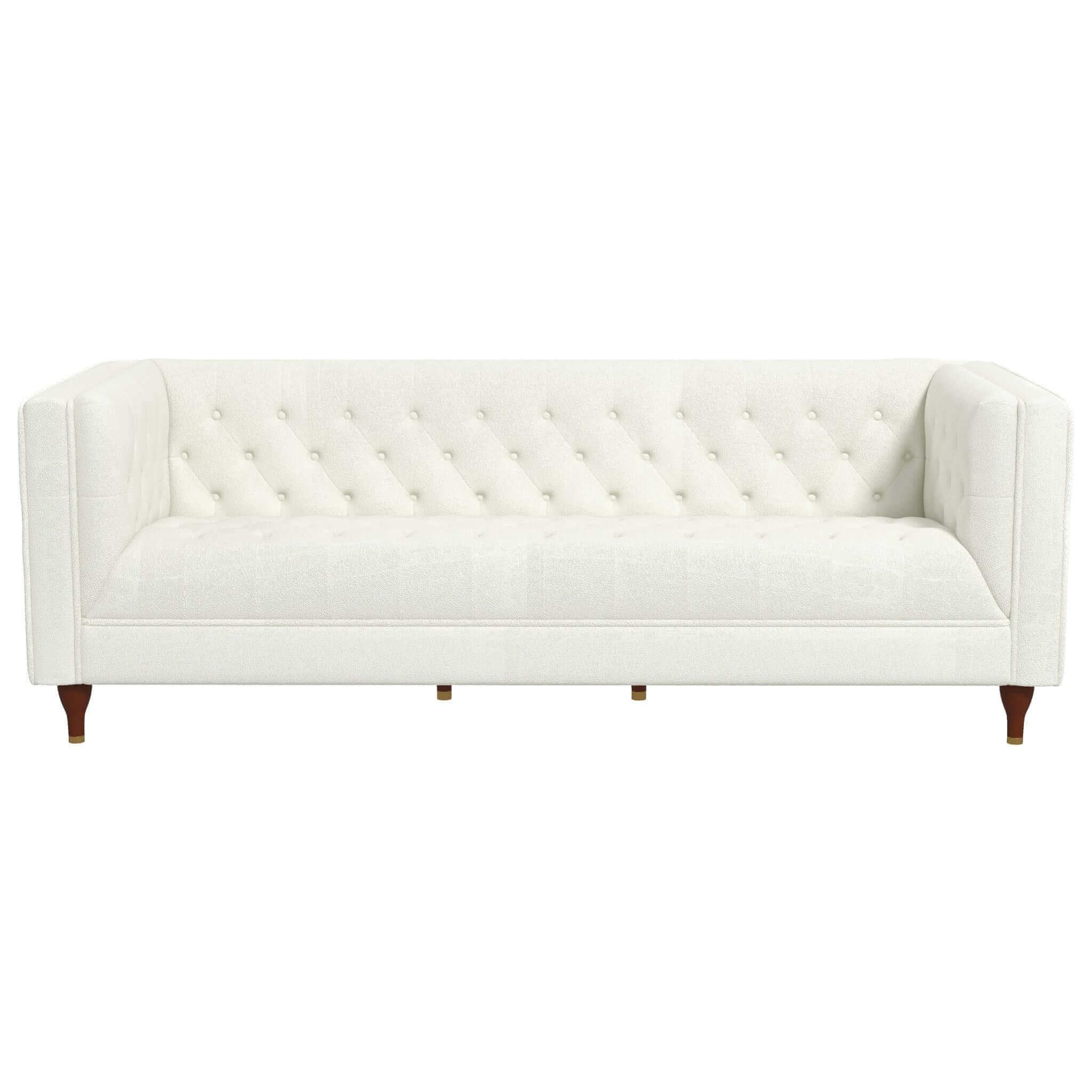 Ashcroft - Evelyn Mid-Century Modern Luxury Chesterfield Sofa