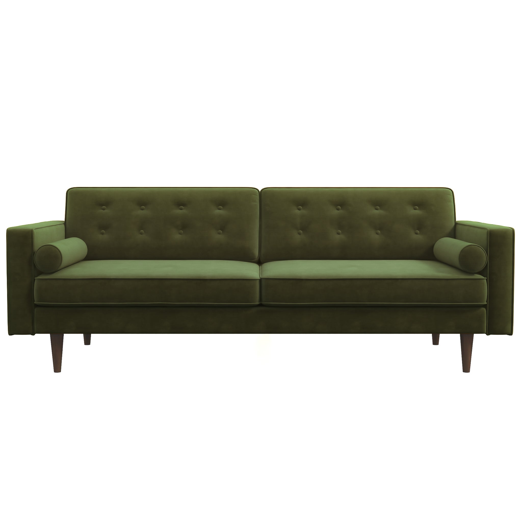 Casey Mid Century Modern Velvet Sofa