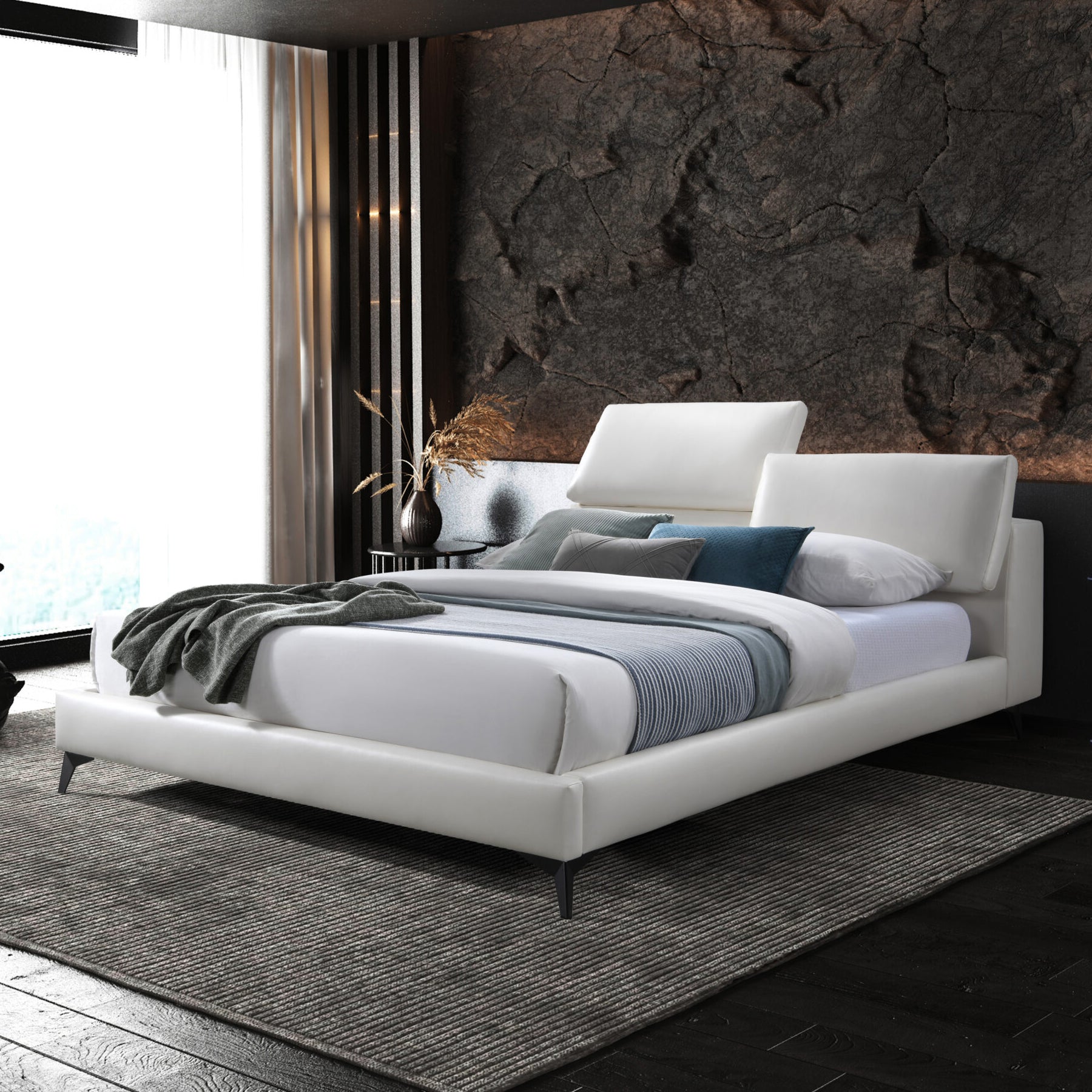 Contempo - Luna Upholstered Bed