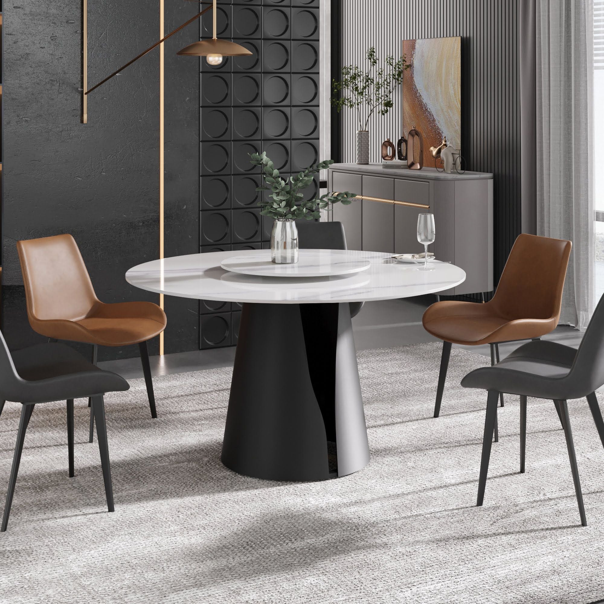 Crenus - Cigno Round Dining Table