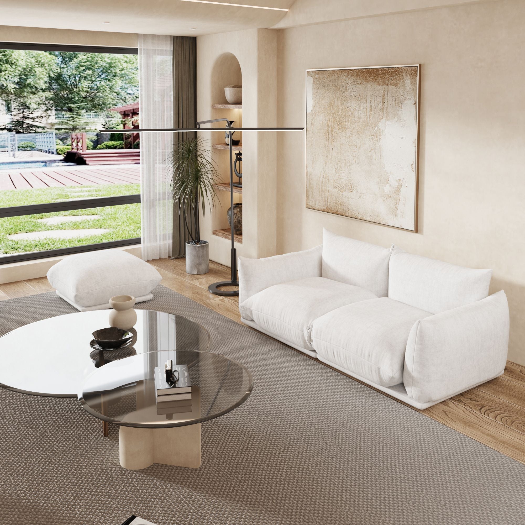 Crenus - Sereno Ottoman for Sectional Sofa