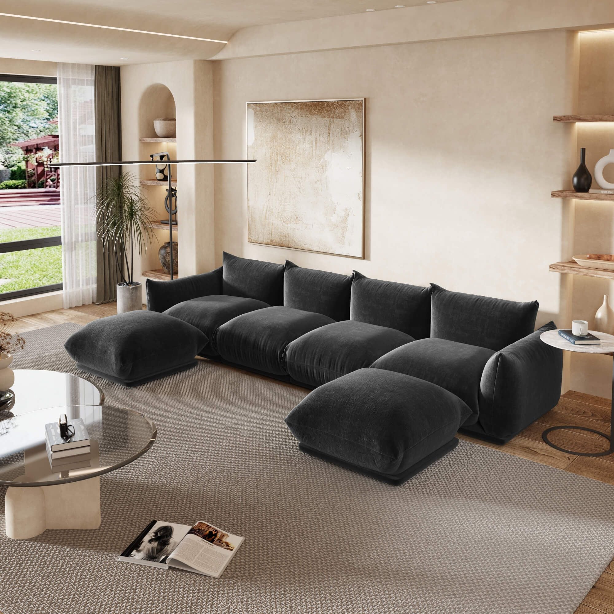 Crenus - Sereno Ottoman for Sectional Sofa