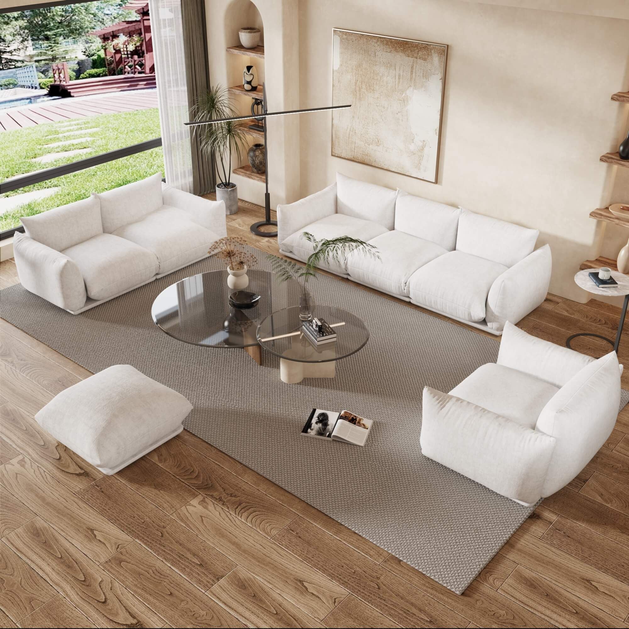 Crenus - Sereno Ottoman for Sectional Sofa