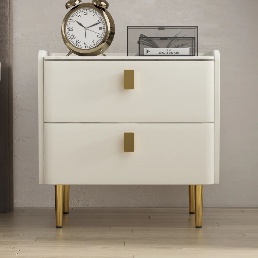 Crenus - 20'' Tall 2-Drawer Nightstand