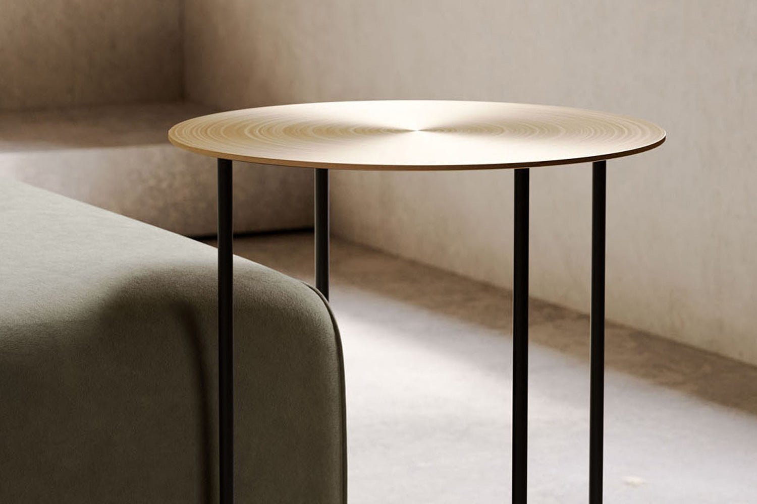Domkapa - Inside Side Table Tall Metal Top