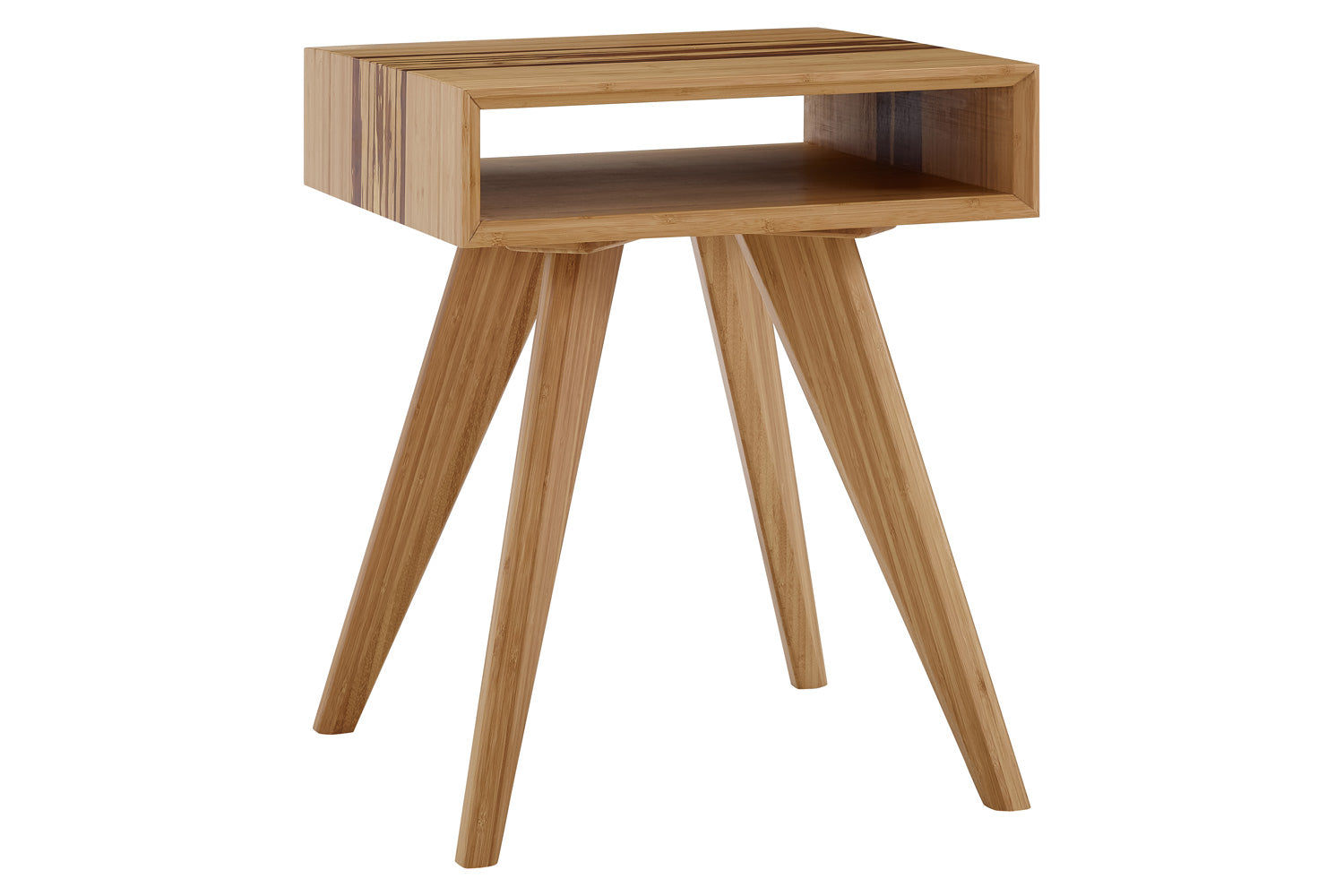 Greenington - Azara End Table in Caramelized, Bamboo