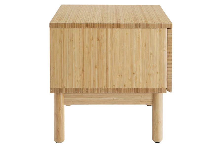 Greenington - Monterey 1 Drawer Nightstand in Wheat, Solid Moso Bamboo