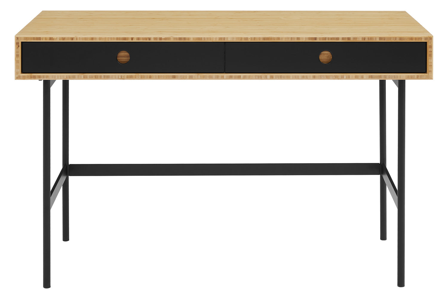 Greenington - Santa Cruz Desk in Wheat, Solid Moso Bamboo/Metal