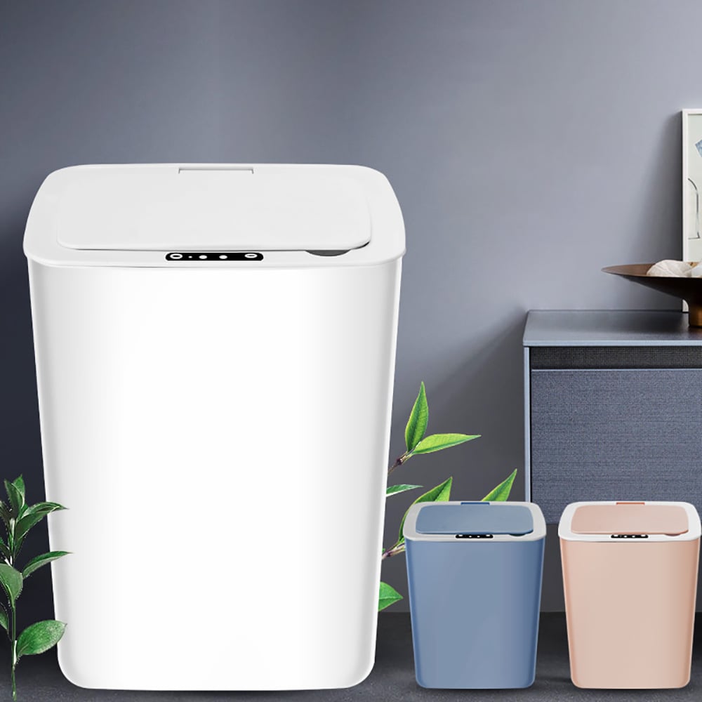 HMR - Intelligent Touchless Sensor Trash Can with Odor-Absorbing Deodorizer Area