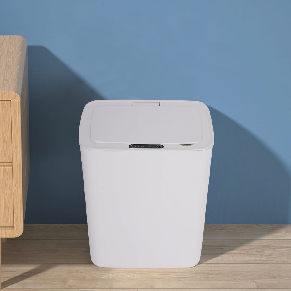 HMR - Intelligent Touchless Sensor Trash Can with Odor-Absorbing Deodorizer Area