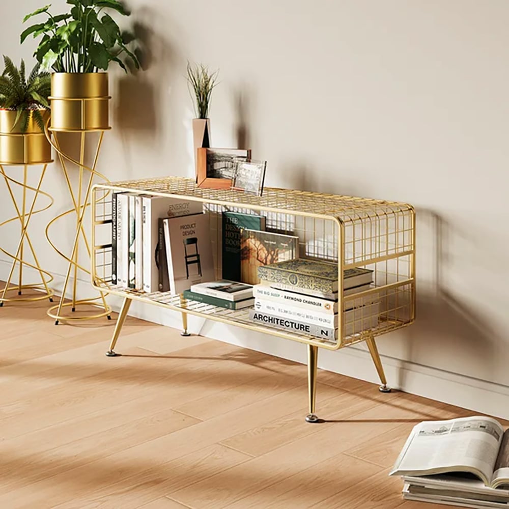 HMR - Modern Mesh Standing 20" Etagere Bookshelf