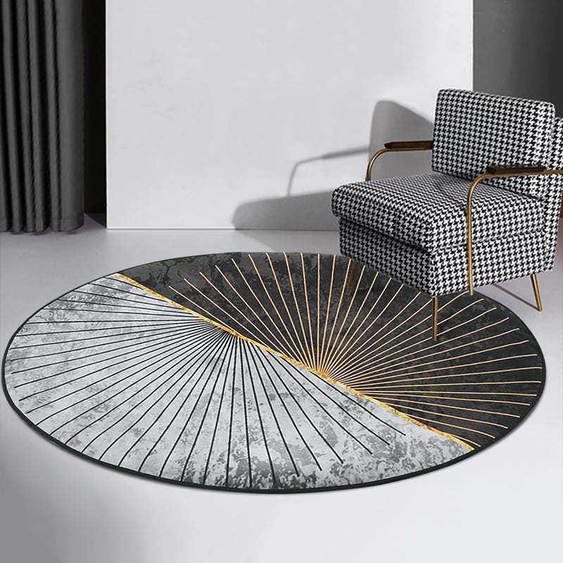 HMR - Modern Abstract 5' x 7' Rectangle Area Rug