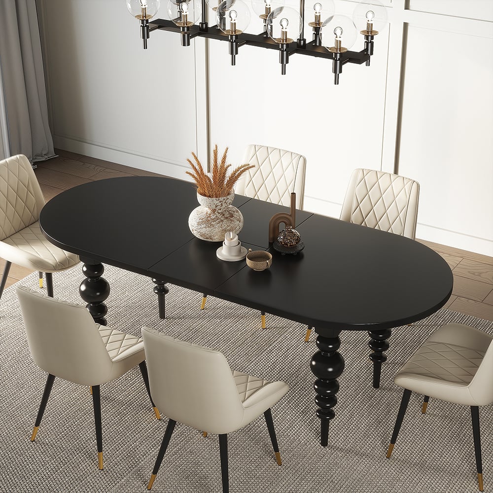 HMR - Dining Set 67"-79" Extendable Dining Table