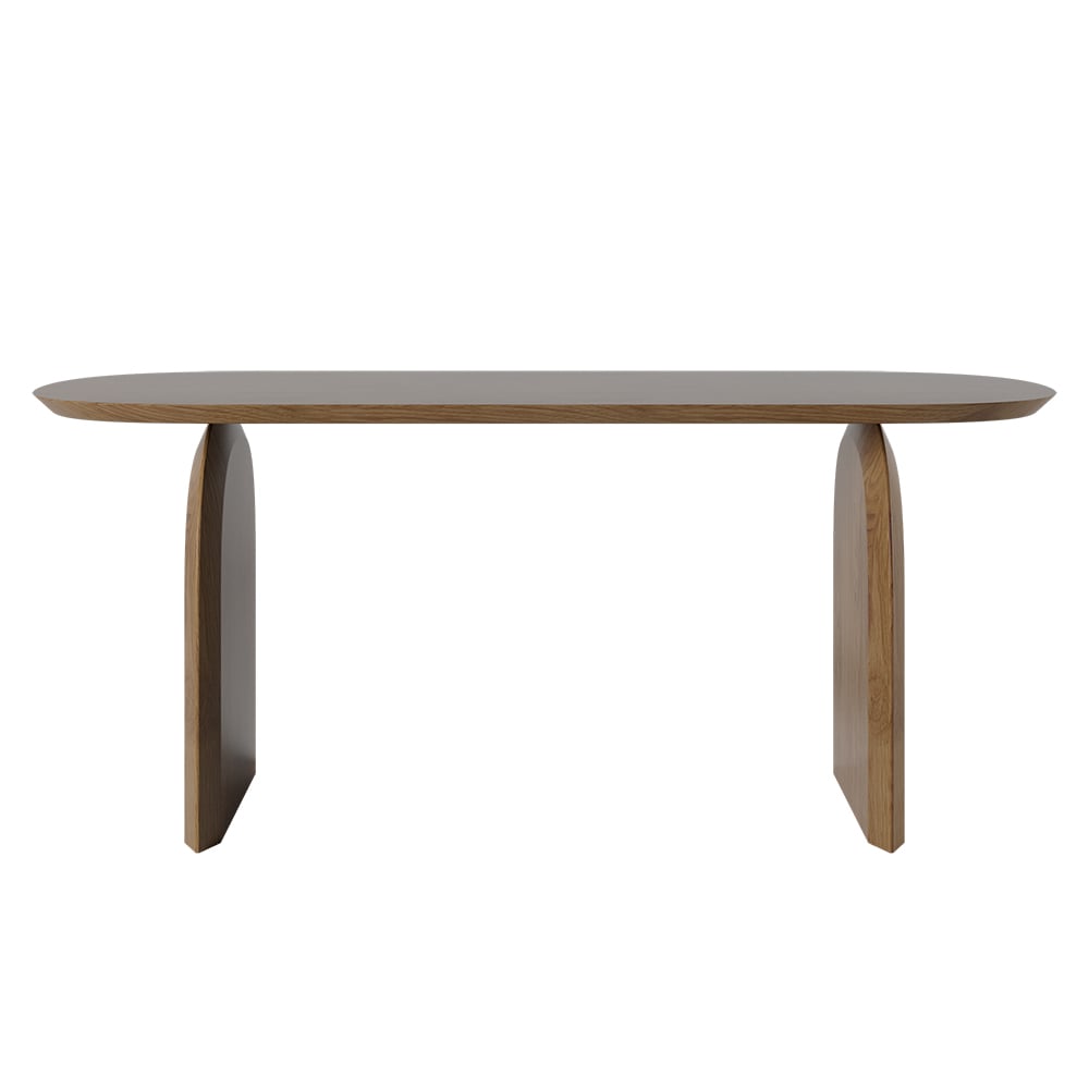 HMR - Dining Set 70.9" Japandi Dining Table