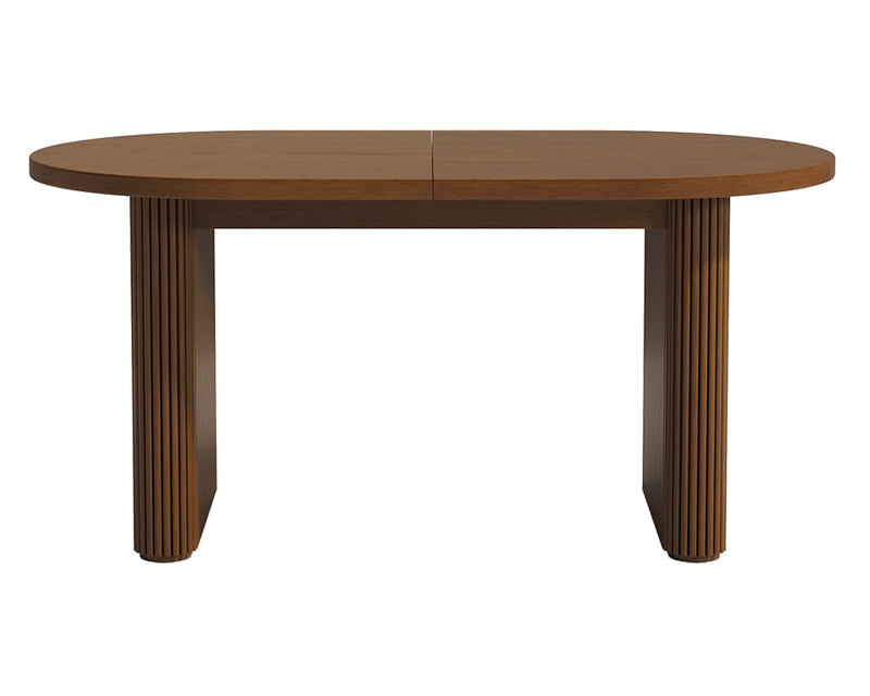 HMR - Japandi Oval Extendable Dining Table