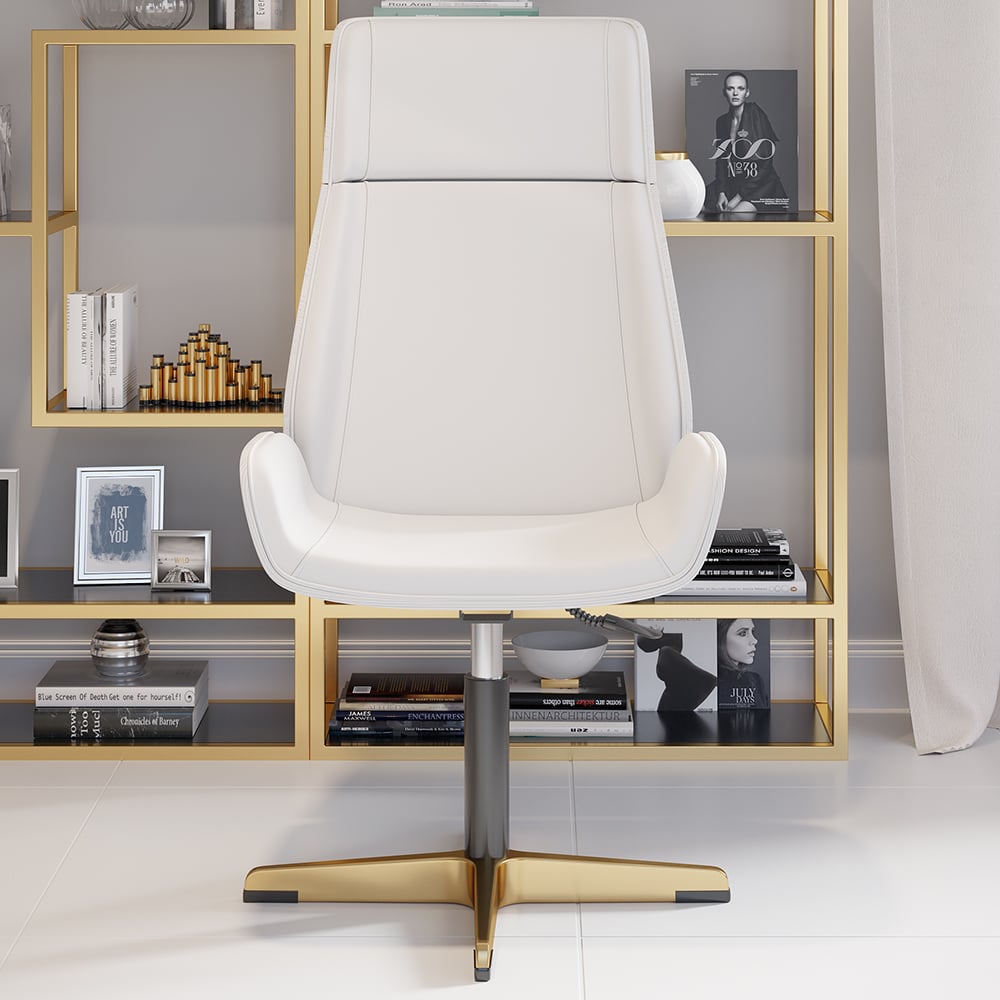 HMR - Modern Home Office Chair with Upholstered High Back
