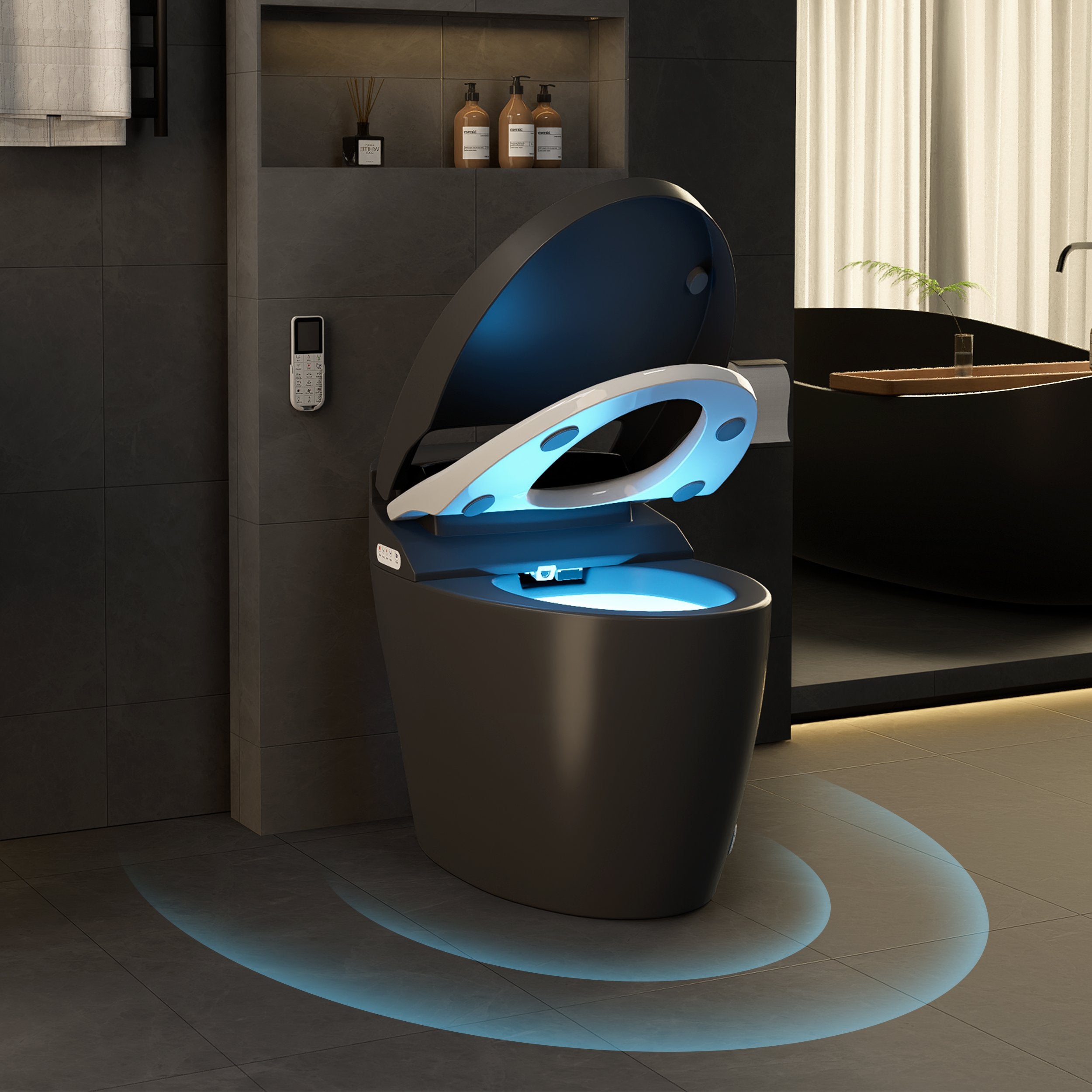 HMR - Smart Bidet Toilet with Auto Open/Close Lid