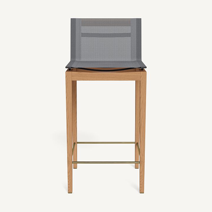 Harbour - Byron Teak Bar Stool