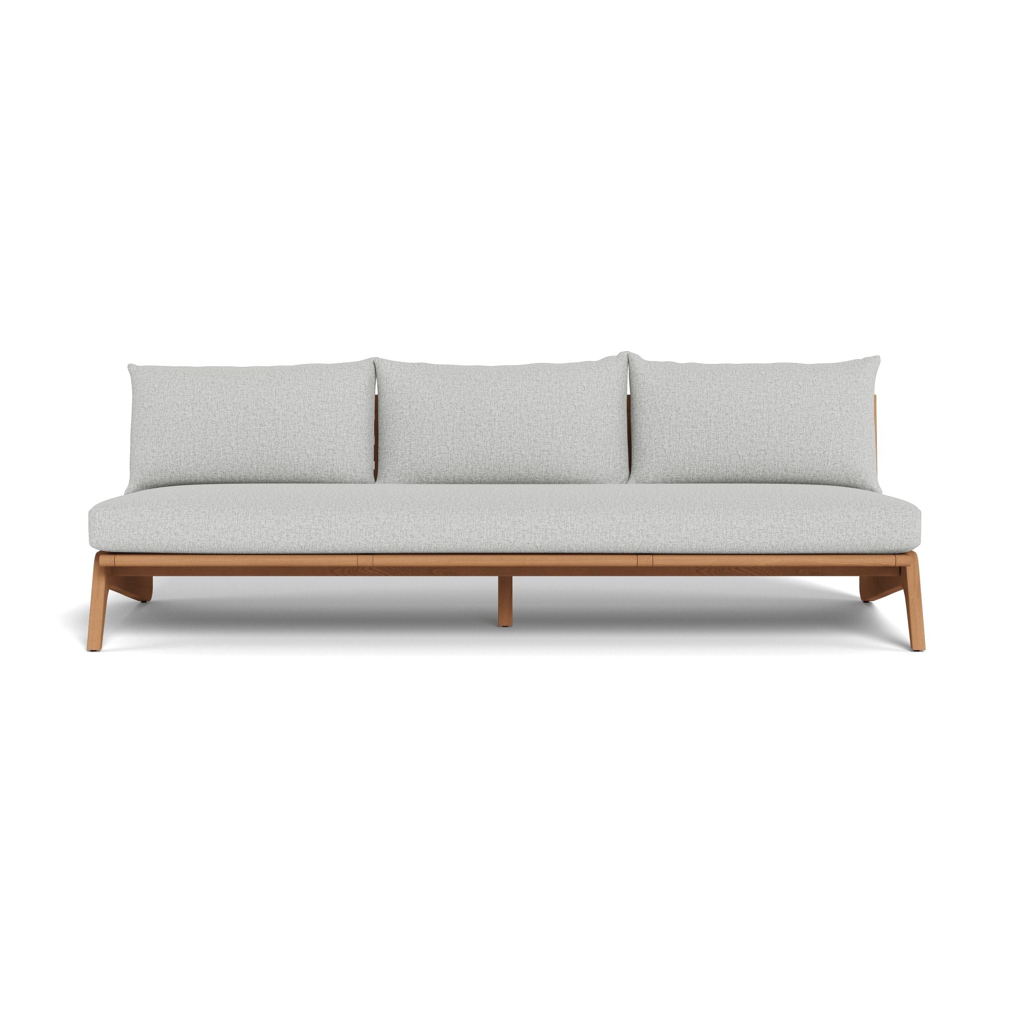 Harbour - Mlb Teak 3 Seat Armless Sofa