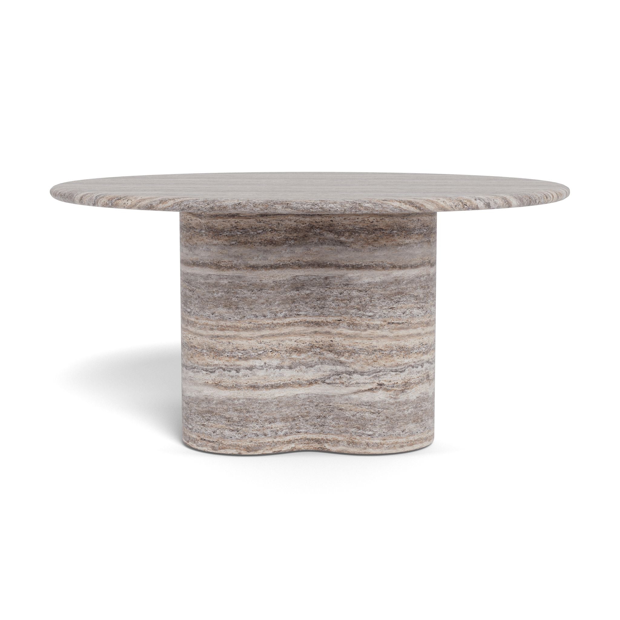 Harbour - Porto Travertine Round Dining Table 60"