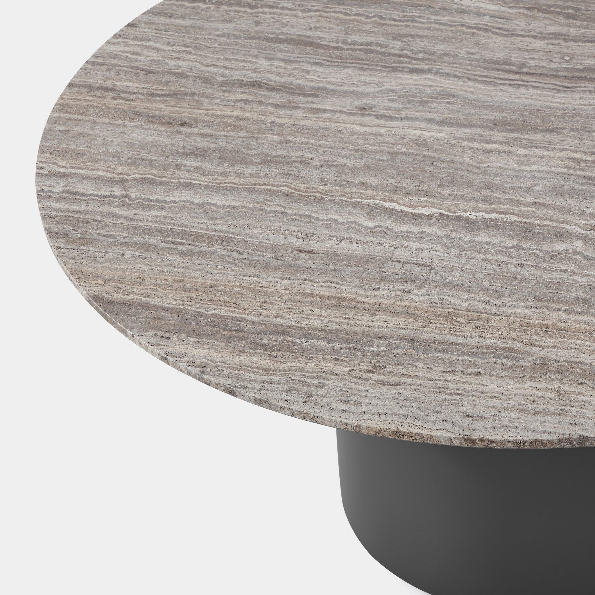 Harbour - Santorini Outdoor Stone Round Dining Table 60"