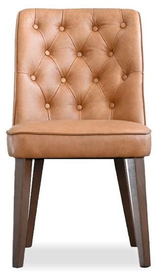 Mobital - Roulette Dining Chair in Saddle Brown